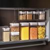 Felli Flip Tight Airtight Storage Container Regular Set of 10cm Wide Slim BPA Dishwasher Food Pantry Kitchen Storage Set, L, 3, Approx. Type, 1.2L,