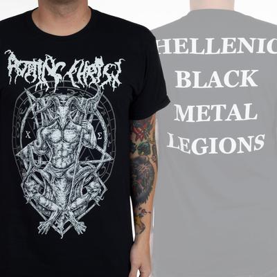 Fit Rotting Christ Band Graphic Cotton T-shirt Unisex Summer Short Sleeve Fashion Brand Tee Luxury Casual Vintage Retro Top