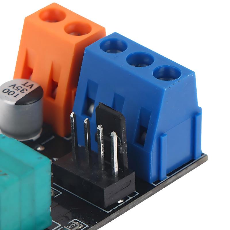 DC12V PWM Fläkthastighetsregulator Modul Med Strömbrytare 3/4-tråds Motorregulator Elektrisk Fläkthastighetskontrollratt För Dator PC-chassi