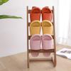 Bathroom slippers women's summer couple home indoor cool slippers rubber and plastic EVA thick bottom stepping on shit slippers men