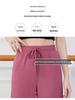 Damen Übergröße Modern Dance Modal Weitbein-Hose für Frühling/Sommer - Locker, Klassischer Chinesischer Stil Übungskleidung