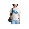 Moncler SS22 Star Geometric Pattern Printed Round Neck Short Sleeve T-Shirt Women T-Shirt Optical-White H20938C00019M2050001