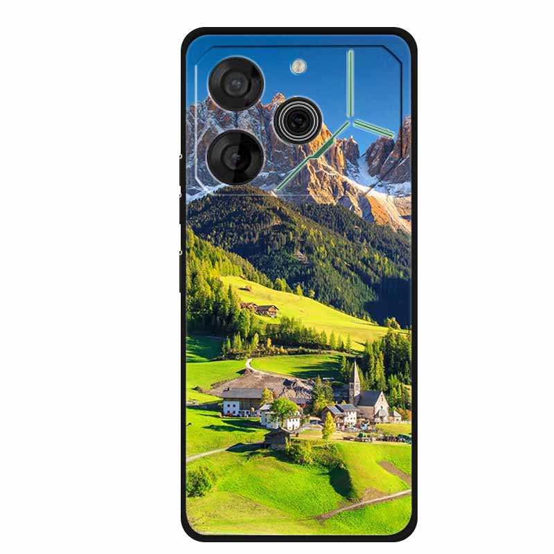 For Tecno Pova 6 Case Luxury TPU Soft Silicone Phone Cases Back Cover for Tecno Pova6 2024 6.78" Shockproof Love New Cute Coque