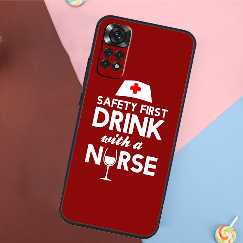 

Чехол-цитаты Я медсестра для Xiaomi Redmi Note 13 Pro 14 12 11 9 10 9S 10S 11S 12S Redmi 10C 12C 13C 14C Redmi Note 11S