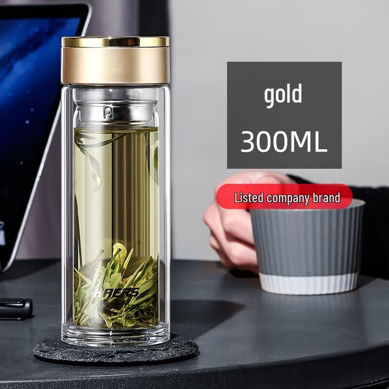 HAERS Double Wall Glass Cup