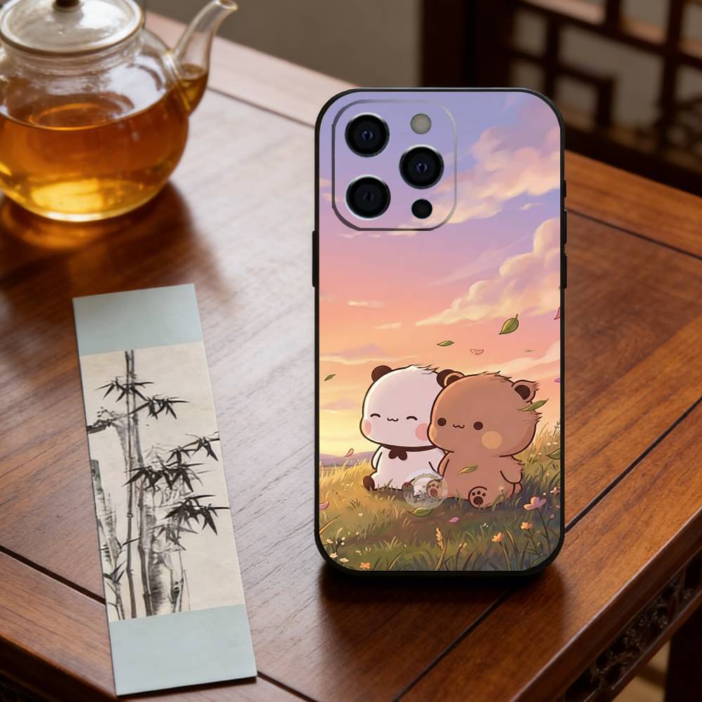 Cute Cartoon Bubu Dudu Phone Case Silicone Soft For IPhone 17 16 15 14 13 12 11 X XR Plus Pro Max Plus