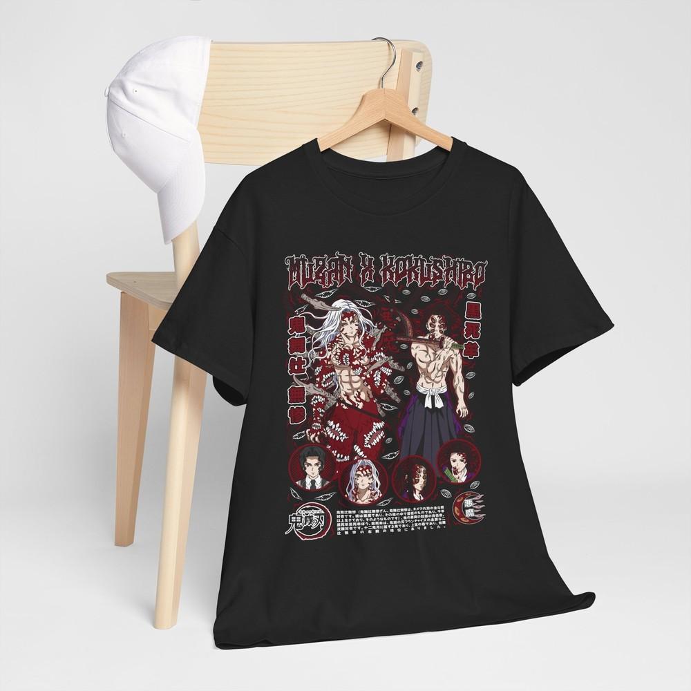 Muzan Tshirt Kimetsu No Yaiba Demon Slayer Anime No Yaiba Unisexga Gift Shirt