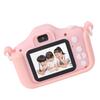Kids Camera 20MP for Boys and Girls Birthday Gift With Game Video Recorder 1080P 2in IPS Blue Pink