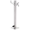 vidaXL Garten-Wassersäule Edelstahl Rund 65 cm
