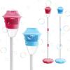 Bubble Machine with Lights Multi-Button Adjustment Automatic Vertical Bubble Maker with Adjustable Height Up To 47 Inches Rechargeable Bubble Blower