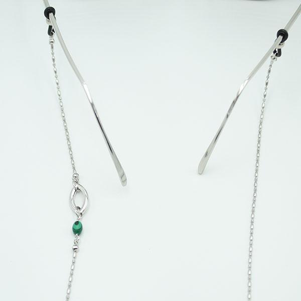 Teulejyu One Link Gemstone Glasses Chain