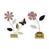 Decorative Floral Candle Holder Romantic Metal Tealight Holder Butterfly Flower Stand  Home Decor