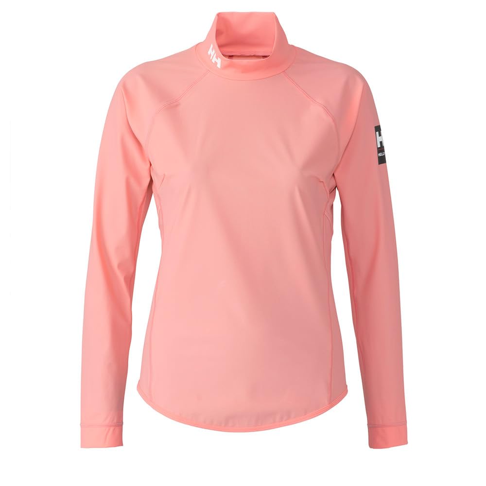 Helly Hansen Women's Team Rashguard Wetsuit, Sheer Orange