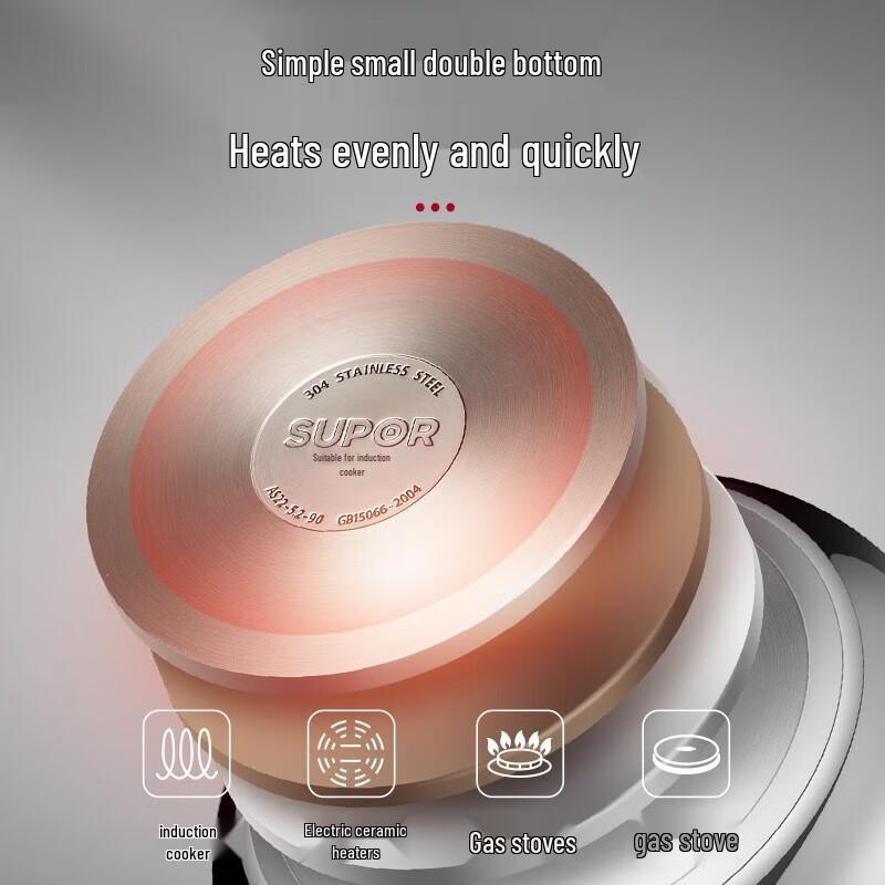 Supor 304 Stainless Steel Pressure Cooker