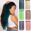 synthetic 20 inch coloured straight hair extensions wig chemical fibre card hair women wigs holiday party Halloween Christmas