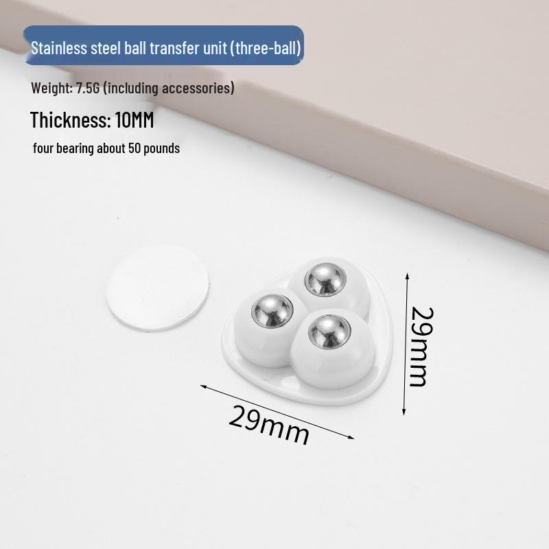 Universal Klebstoff Drei-Wulst Radbasis für Haushalts-Mobilzubehör