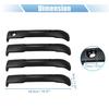 1 Set Carbon Fiber Pattern Side Door Handles Covers for Toyota Tundra +