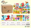 Wheat Clay Burger & Ice Cream Maker DIY Play-Doh Toy Set for Kids Ages 6+