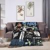 YoungBoy Never Broke Again Blanket  Super Soft Plush Throw Blanket For Bedroom Airplane Travel Flannel Bedspread Bed Cover