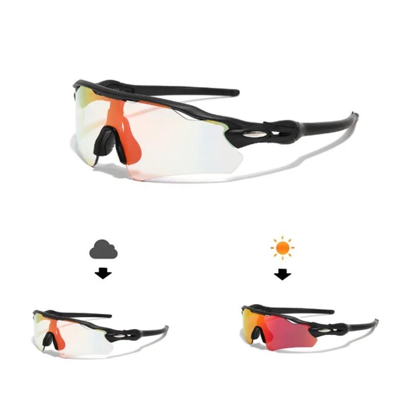 Occhiali da sole polarizzati per ciclismo, occhiali da sole per bicicletta da esterno, occhiali da ciclismo MTB da uomo, occhiali da bici da strada, occhiali da bicicletta fotocromatici