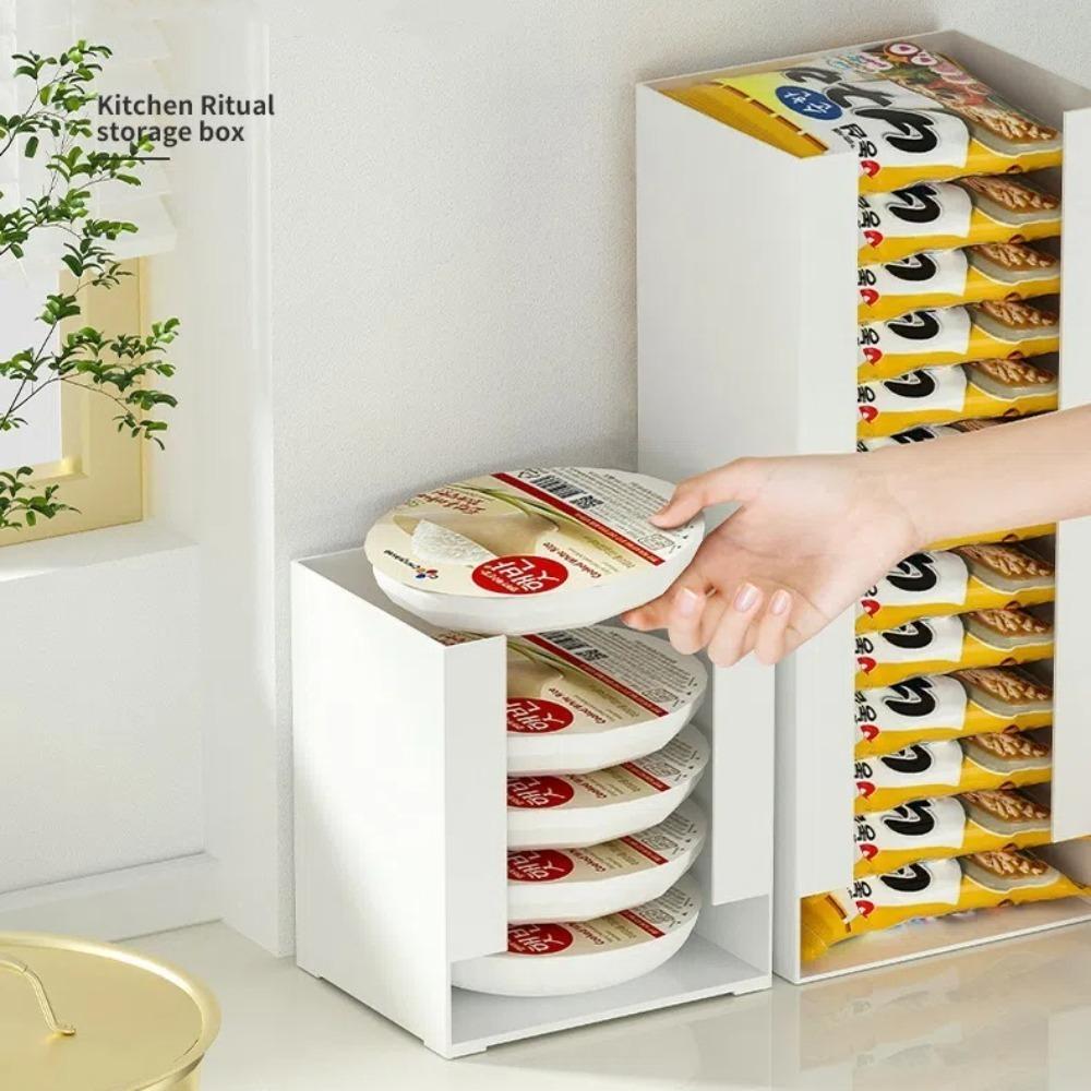 

Multi-function Ramen Storage Box Large Capacity Instant Noodles Storage Box Kitchen S