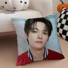Handsome Korean Actor LLee Minho Cushion Cover Throw Pillow Cover Hidden Button Durable Polyester Chair Cushion