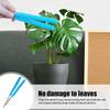1 piece handheld soft-bristled leaf cleaning brush with handle - for home, garden, and outdoor use