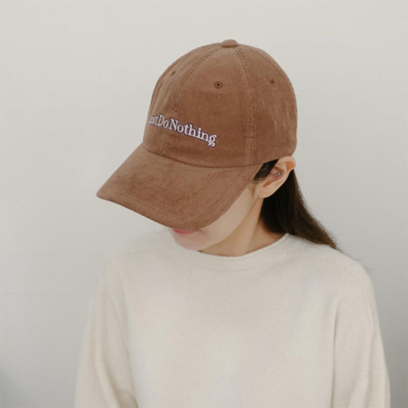 Women's Golden Ball Cap Embroidered Lettering Color Block Baseball Cap