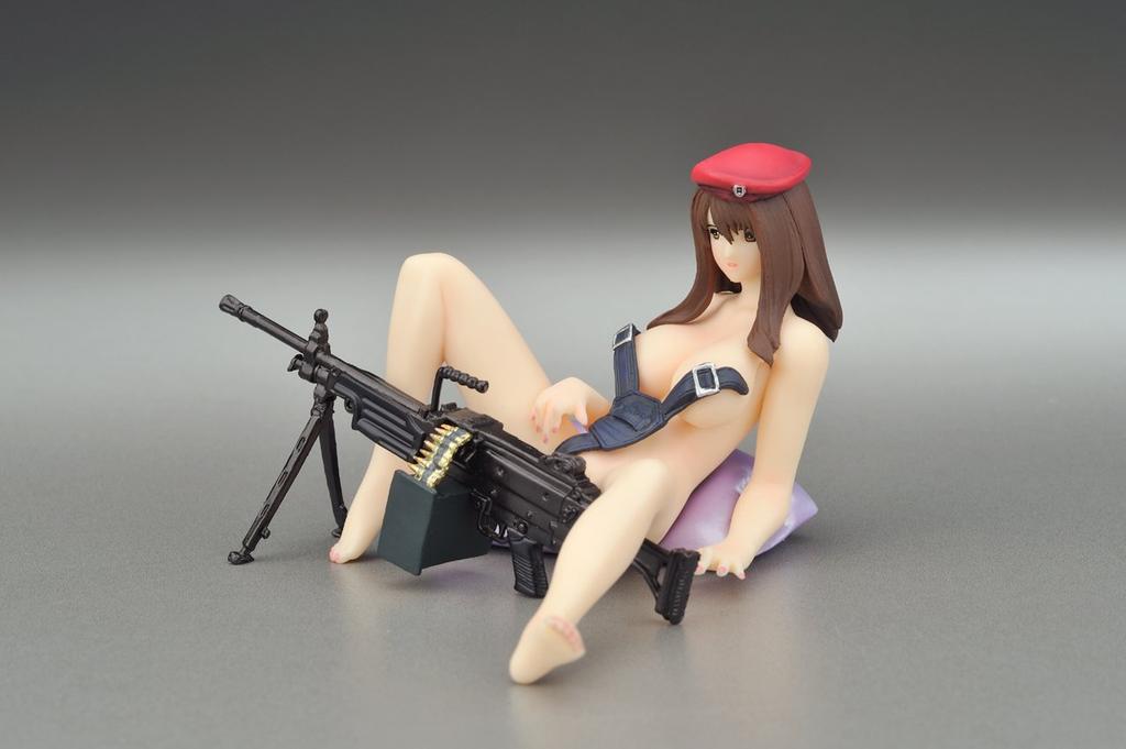 Mana Gun Mana Painted Finished 1/12 S M G [Sub-machine Subspecies] (PVC Product)