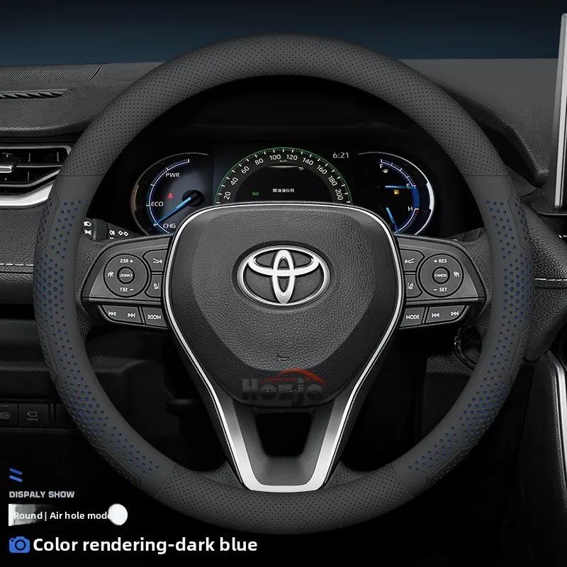 Neuer Stil Leder Auto Lenkradbezug für Toyota YARiS Cross Grand Highlander Vios Urban Cruiser Hyryder VOXY Aqua Premio