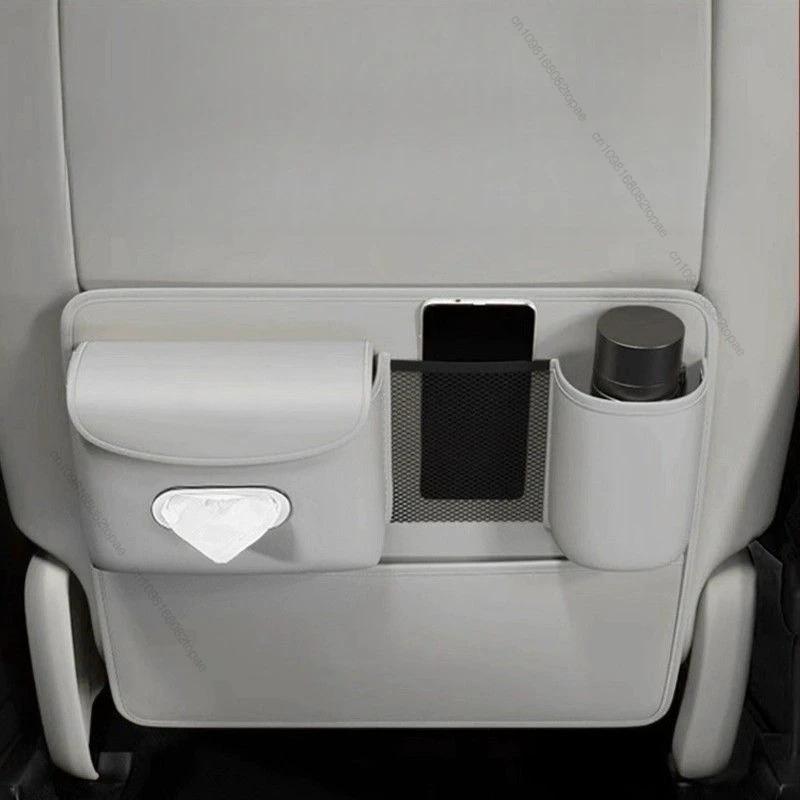 Car Seat Backrest Storage For Leapmotor C10/C11/C01/C16 Bag Storage Box Anti Kick Pad Storage Box Interior Modification