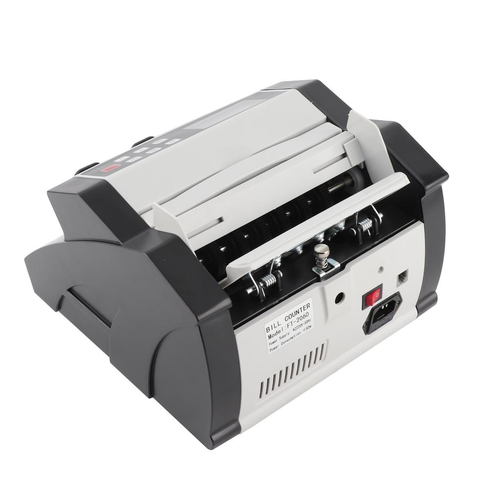Foreign Currency Counter LCD Display Counterfeit Money Detector for Dollar Euro Pound