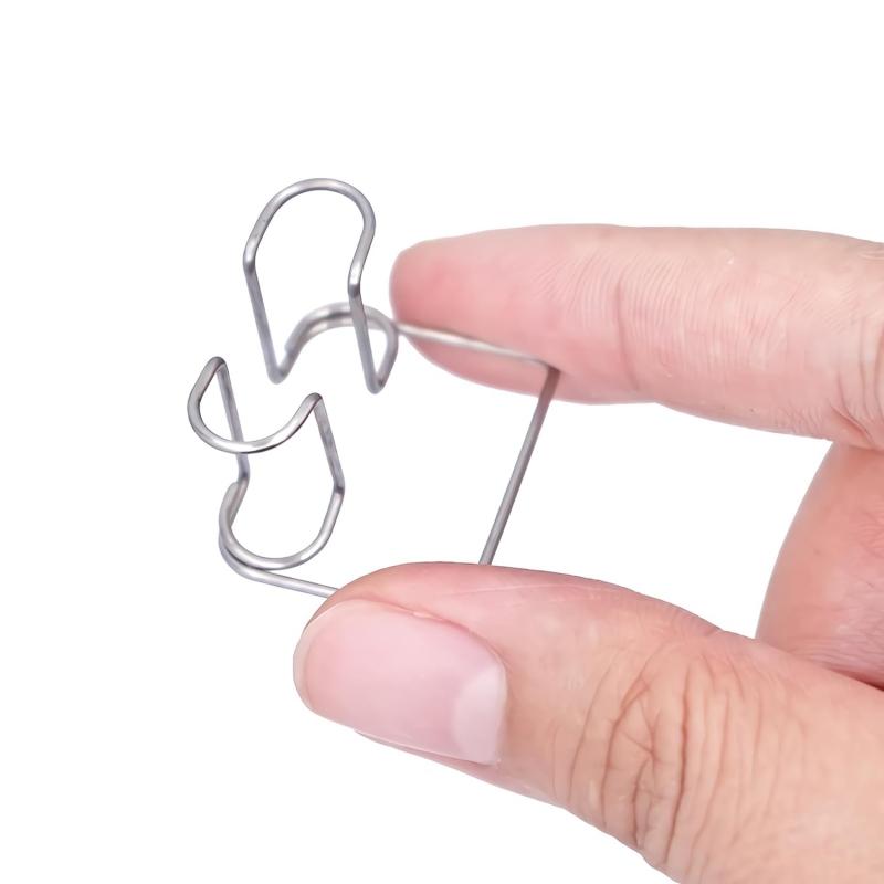 20 ks Svorka držáku dentální bavlny na svitek Nerezová ocel Potřeby pro zubní laboratoře Clinic Ortho Isolator Tool Autoklávovatelná spona na svitek bavlny