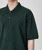 MUSINSA STANDARD Relaxed Fit Pique Polo Shirt [Deep Green]