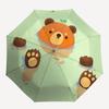 1pc Bear in Hot Tub with Paws Umbrella with Plastic Handle,Suitable for All Seasons UmbrellaPT490