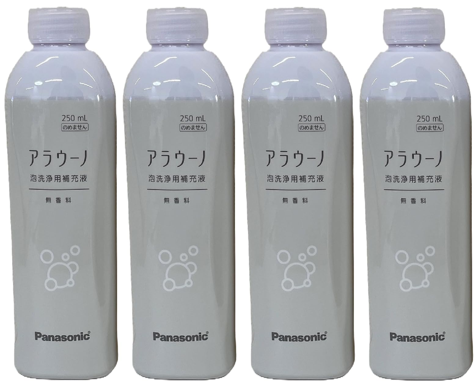 

Оригинальная пенка для умывания Panasonic Arauno без запаха CH399K сменный блок, (4 бутылки) белый