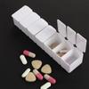 Container Organizer 7 Day Weekly Medicine Pill Storage Box Pill Case Medication Organizer Braille