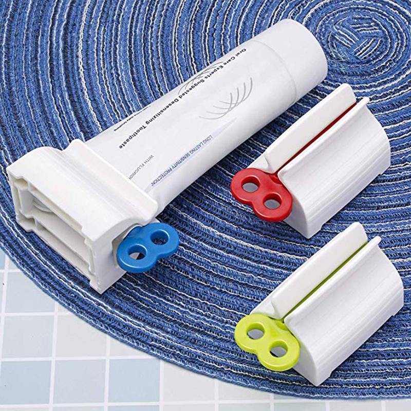 Multifunctional Toothpaste Tube Squeezer Press Manual Squeezed Toothpaste Clip-on Facial Cleanser Squeezer Bathroom Supplies