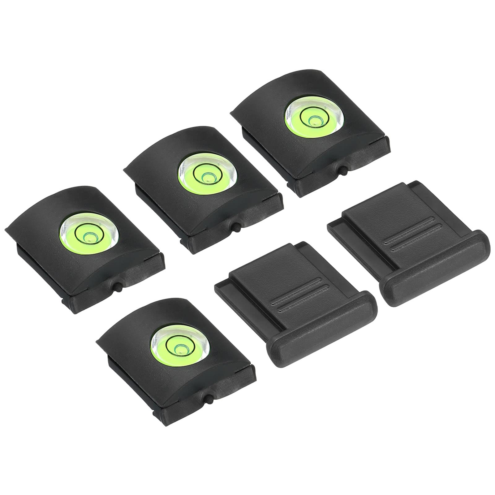 

PATIKIL Camera Level Hot Shoe Universal Camera Hot Shoe Cover 6 Pieces Hot Shoe Cap Hot Shoe Protector for Black Cover, Cap, DSLR/SLR Cameras, чорний