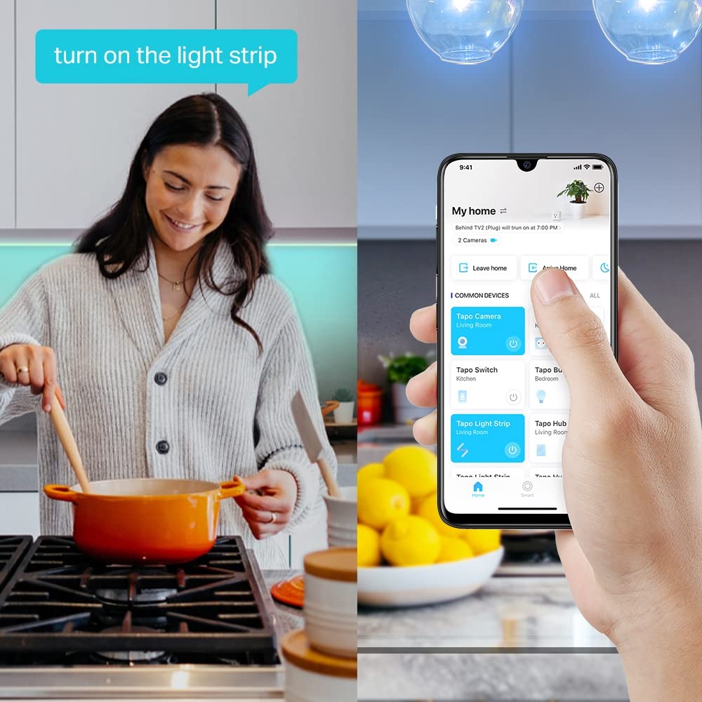 WiFi Smart Home Tape LED Light Multicolor Easy Setting App Compatible Wireless LAN Tapo TP-Link Wi-Fi L900-10