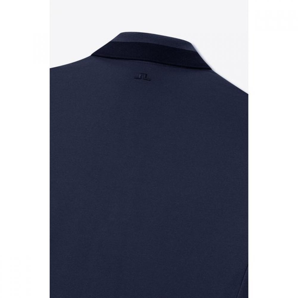 J.lindeberg Men S Onyx bruSh Long Sleeve Polo 1516326913