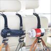 2 Car Rear Seat Hooks Versatile Design with Umbrella Holder for Optimal Car Interior Utilization