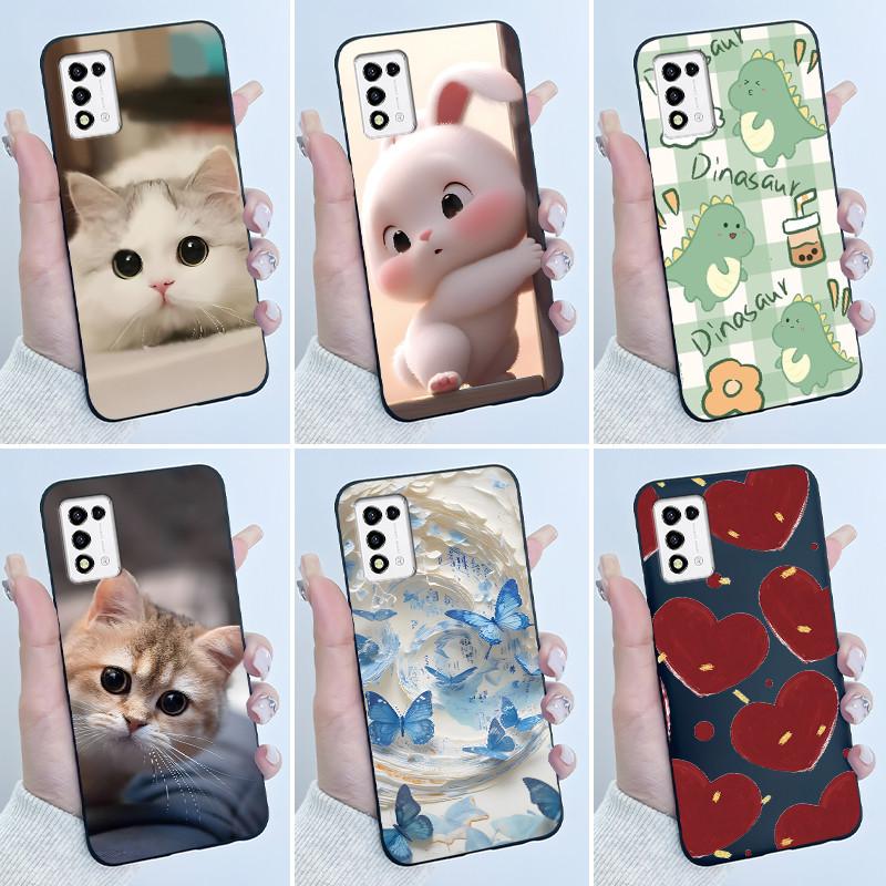 Cute Case For ZTE Libero 5G iii (A202ZT) / Libero 5G ii (A103ZT) Printing Shell Protective Cover Soft Silicone Cartoon Casing