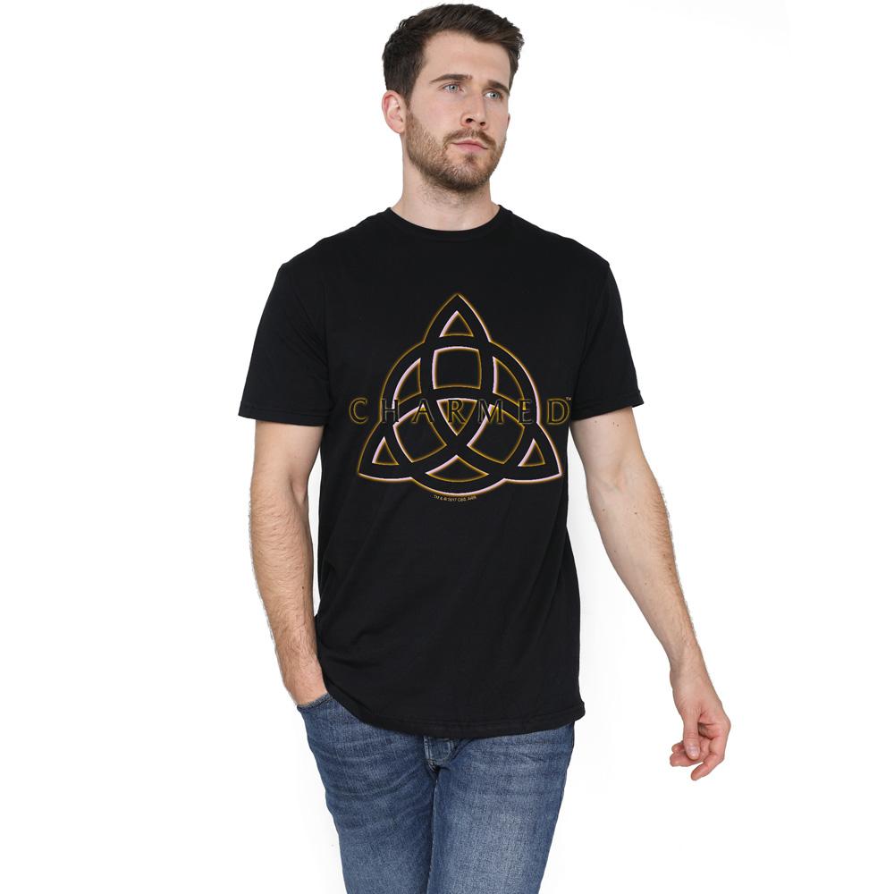 Charmed Mens Triple Linked Logo T-Shirt