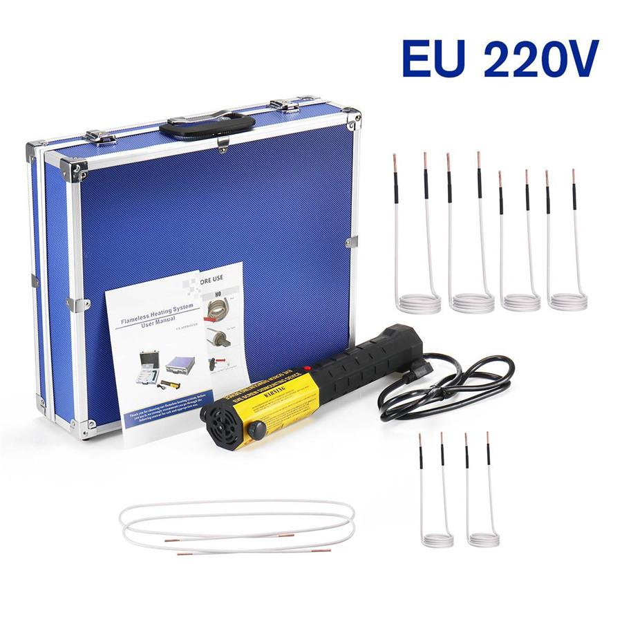 1000W LED-Kanal Magnetische Induktionsheizung Auto Karosserie Rost Flammenloser Wärmeentferner