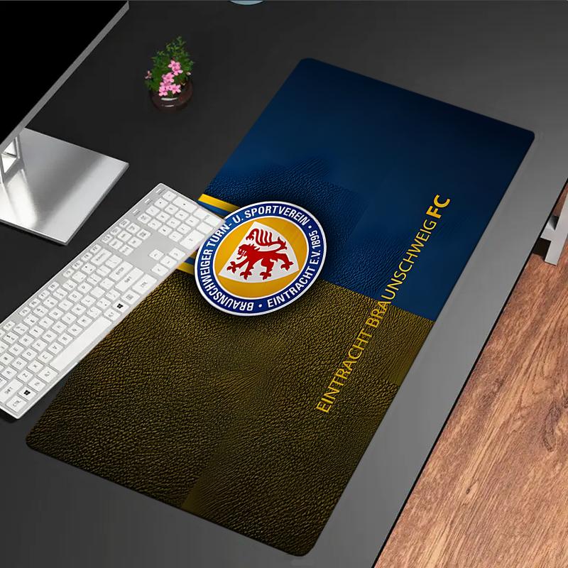 Braunschweig Fc Crest Design Mouse pad, Gaming Mouse Pad, keyboard pad, Desk Decor for computer notebook Fan Gift Birthday Gift