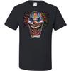Mad Evil Clown Gezicht T-shirt Eng Horror Waanzinnige Joker Tee Shirt
