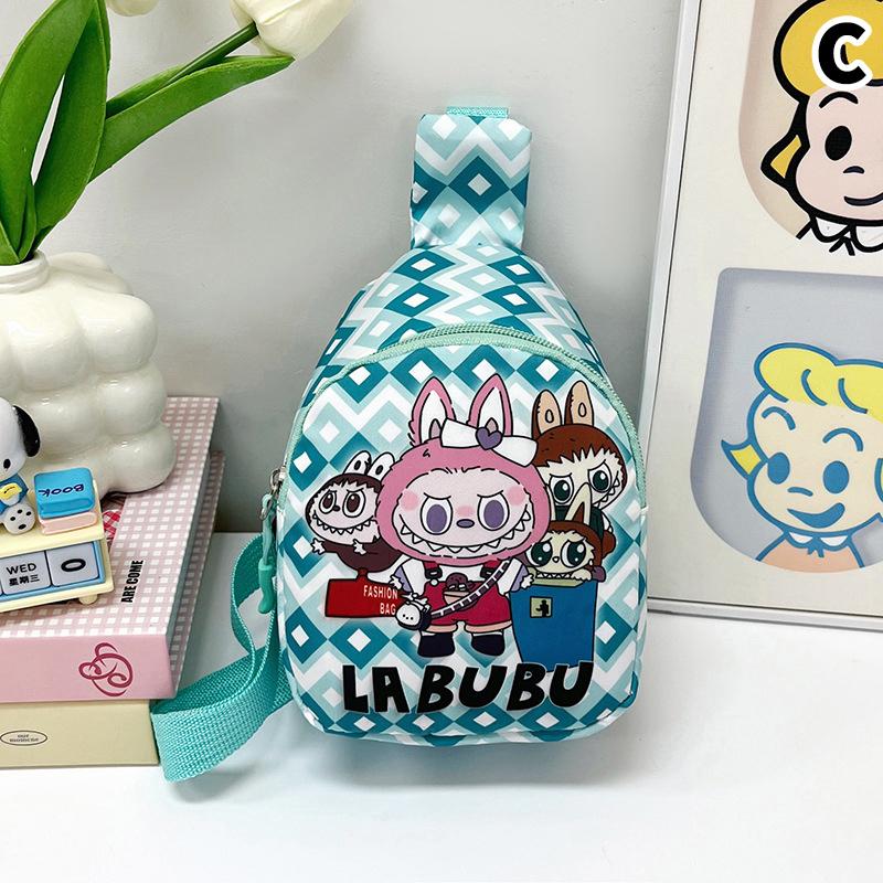 Kawaii Children Bag Chest Bag Cartoon Girl Accessories Bag Shoulder Crossbody Bag Gifts Travel Storage Bag