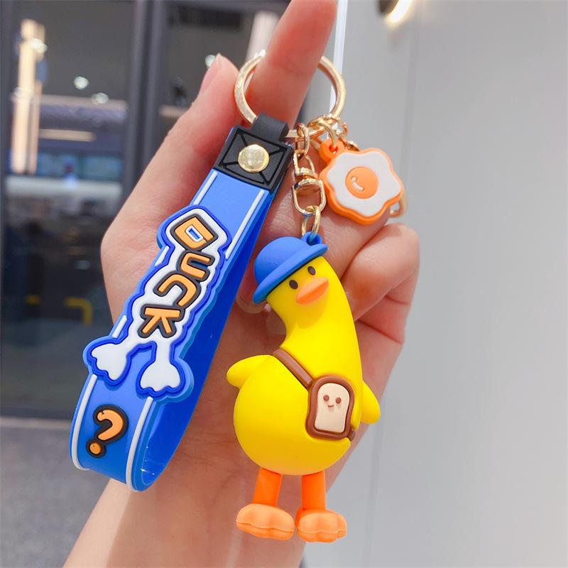 

Cartoon Cute Keychain Pendant, Bag Pendant One Size жёлтый