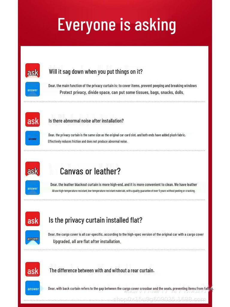 Changan CS75PLUS/CS95/CS85/CS35 Trunk Cover for Second, Third, Fourth Gen Models